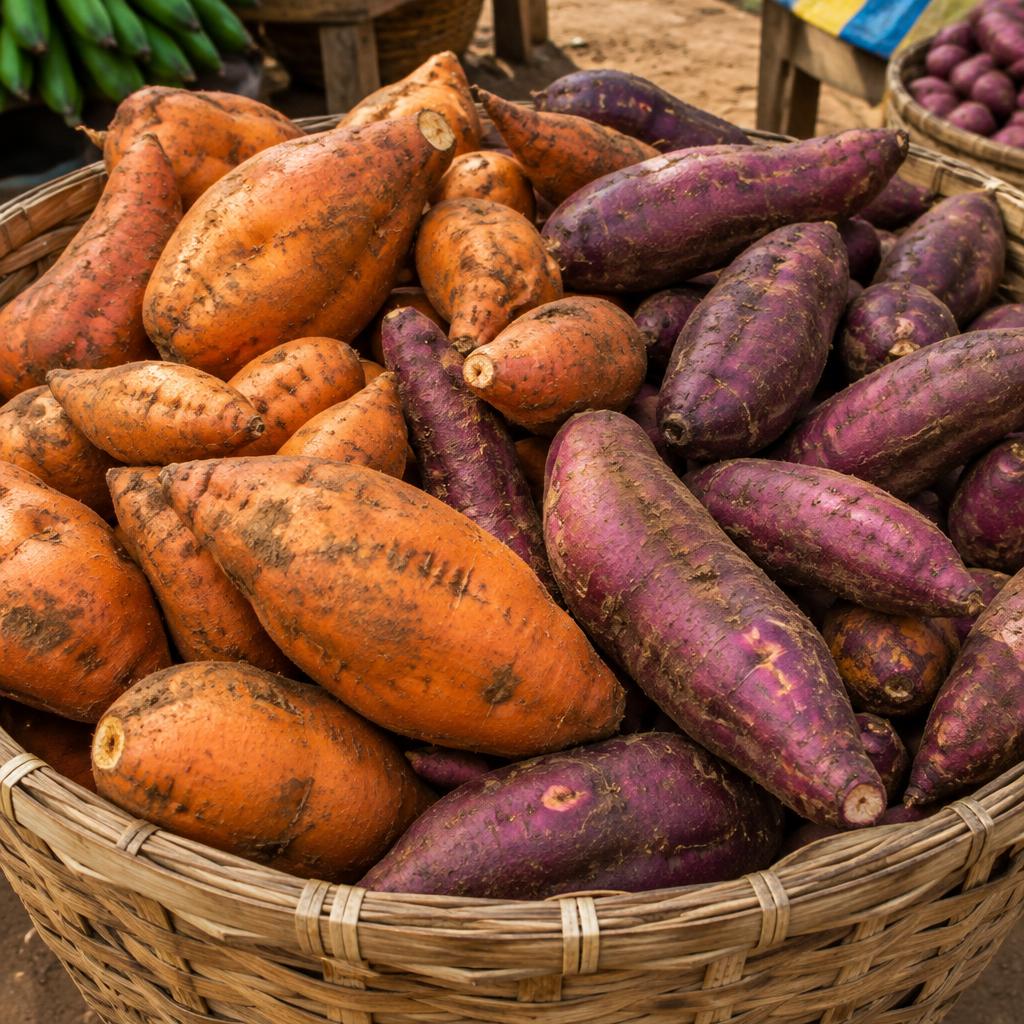 Batata-doce — 200 kg em Huambo